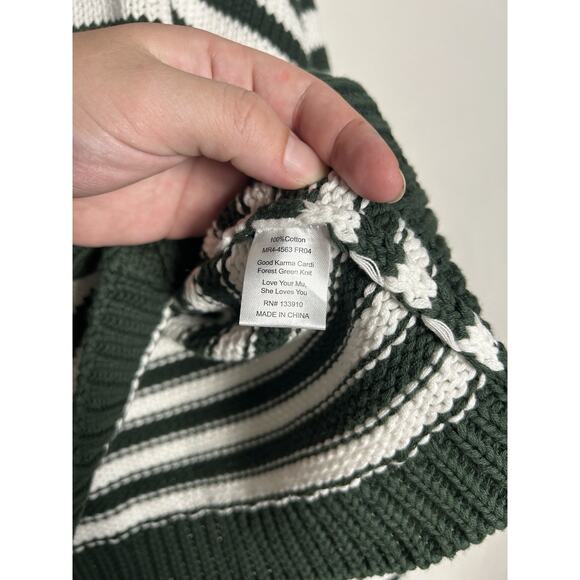 NWT Show Me Your Mumu Revolve Good Karma Cardigan in Forest Green Size Large - Picture 6 of 8